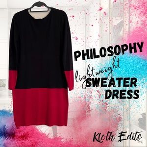 Philosophy | Lightweight Sweater Dress | Size Medium